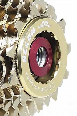 Kassettenlockring gold - Sicherungsring passend für Campagnolo - RECON